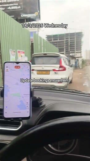 Hyderabad cab driver 0092 Update bookings movement in Hyderabad #trending #cabdriver