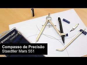 Compasso de Precisão com Prolongador Staedtler Mars 551