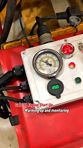 Cat C18 Engine Test Run #joevertotaldiesel #highlightseveryone #heavyequipment #dieselengine @top fans | Total Diesel & Powertrain