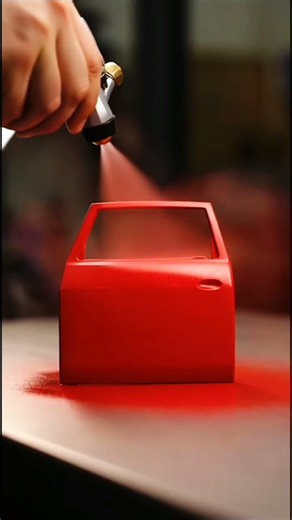 Mini Spray Gun Paints Perfect Finish! 🎨 #Shorts