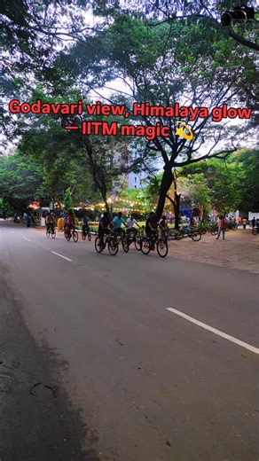 Dhanyasi Prem Sagar on Instagram: "POV: Standing on Godavari lawns, watching Himalaya glow under the evening sky… Some moments aren’t meant to be captured — just felt. 🌄✨ Every IITM soul knows this view hits different 💭🤍 IIT Madras campus life, Godavari Hostel IITM, Himalaya lawns IIT Madras, IITM hostel vibes, IITM sunsets, IITM students life, IIT Madras reel, IITM aesthetic view, college hostel moments, IIT Madras beauty #IITMadras #IITMLife #GodavariHostel #HimalayaLawns #IITMReel #CampusV