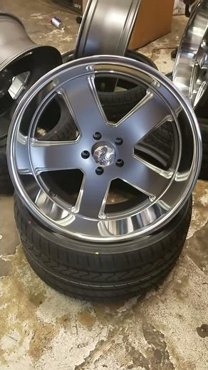 Dubsandtires.com 22 inch Staggered 22x9,22x11 US Mags Wheels Free Shipping 877-544-8473