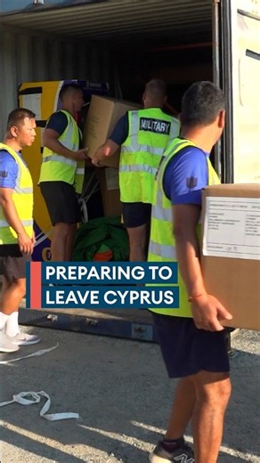 Bouncy castle packed as 1 PWRR leaves Cyprus