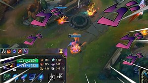 ⚠ Atenção ⚠ esse video contem cenas inapropriadas de league of legends, video retirado da area 51, cujo contem VEIGAR TANK assista por sua conta e risco e não tentem em casa. . Musicas: jojo overdrive, pillar men theme | Tristana assassina insecadora de main vayne