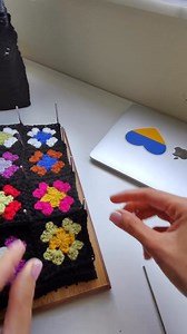 Crochet granny squares. Do you block yours? . . . . . #YarnAddict, #CrochetLovers, #HandmadeWardrobe, #CrochetInspiration, #CrochetProject, #CrochetTutorial, #CrochetHowTo, #CrochetInstructions, #LearnToCrochet, #CrochetTips, #CrochetLesson, #CrochetGuide, #CrochetForBeginners, #CrochetVideo, #CrochetEducation, #CrochetTeacher, #CrochetWorkshop, #CrochetSkills, #YarnCrafts, #CrochetTechniques | TScrochetdesign