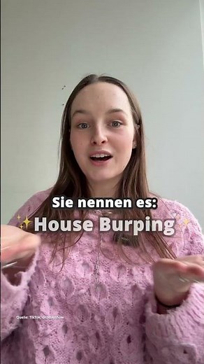 House Burping - der neue Trend des Lüftens in den USA!