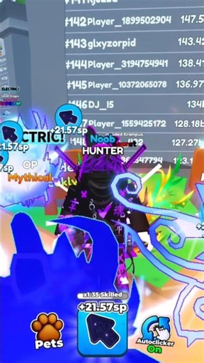 I Managed To Get To 146th In The World In Tap Simulator #roblox #tapping #tap #viral #shorts #short