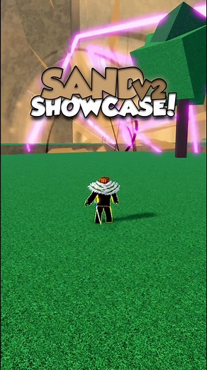 Sand V2 Showcase in Blox Fruits