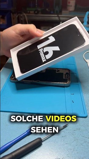 iPhone 16 Pro Max Display und Rückseite defekt! 🥲 #iphone16promax #repair #broken #techtok
