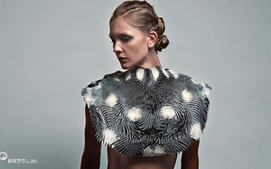 [278][互动装置] 交互服装 by Behnaz Farahi_哔哩哔哩_bilibili