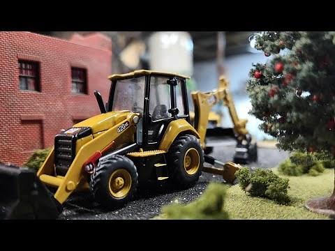 Diecast Masters 1/64th Scale CAT 420XE Unbox and Review