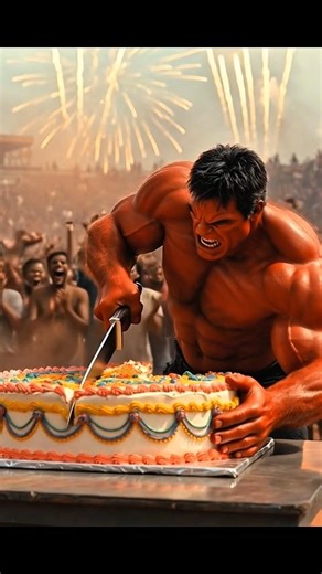 Red Hulk vs Jangli Babu 💥 | KGF Gold Jeet Li 😳🔥#trendingshorts #redhulk #aistory #new