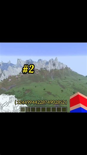 Top 2 crazy minecraft seeds which will blown your mind🤯#gamer #minecraft #viral #shorts