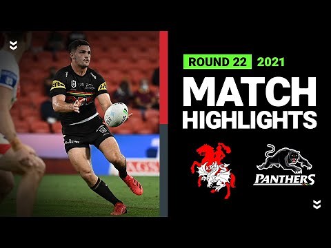Dragons v Panthers Match Highlights | Round 22, 2021 | Telstra Premiership | NRL