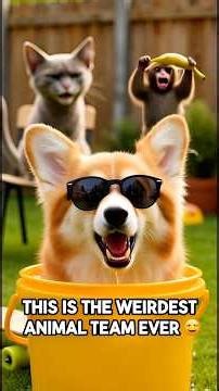 Try NOT to laugh at these goofy animals 😂🐶🐱🐵