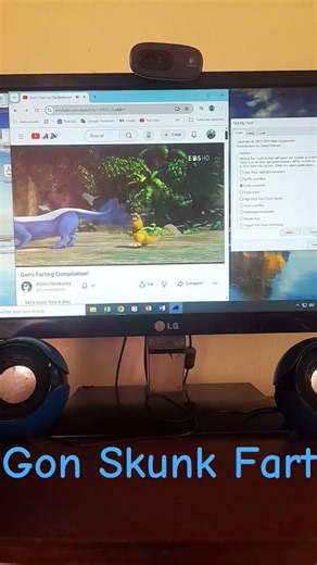 Gon Skunk Fart has a BSOD