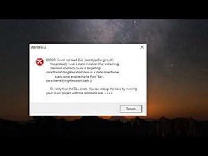 Prototype 2 Mainwin32 hatası