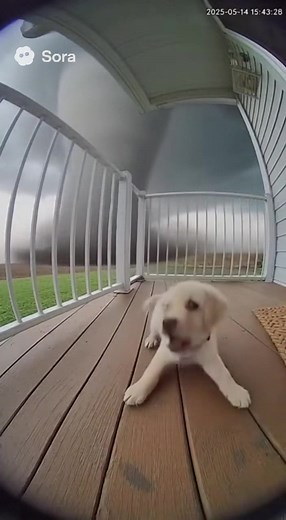 Puppy Rescued from Tornado: Heartwarming Moment