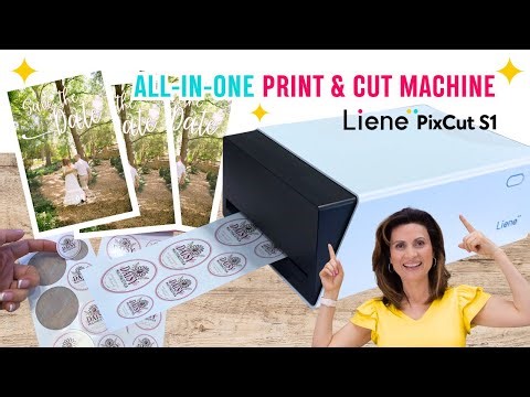 LIENE PixCut S1 | All in One Print & Cut Machine for Stickers, Wedding Invitations & Photos - REVIEW