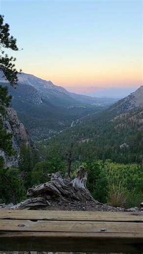 Mountain Views from Cathedral Rock Trail in Mount Charleston, NV