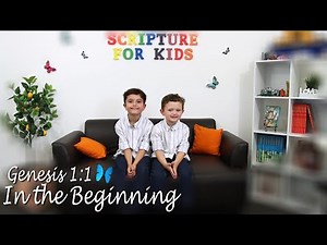 Scripture Song Genesis 1:1 KJV 'In the Beginning'