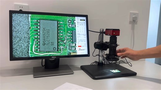 4K超高清测量视频显微镜解决方案