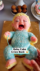 207K views · 300 reactions | My baby shaped cake actually cries  | Craft Factory | Facebook