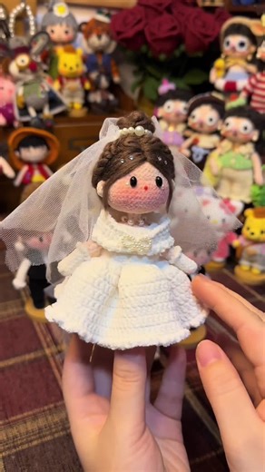 Crochet Wedding Dolls and Bridal Amigurumi | Crochet Wedding Favor