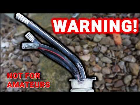 How a Master Electrician Repairs a Damaged Electrical Service Line | Best of Build Show