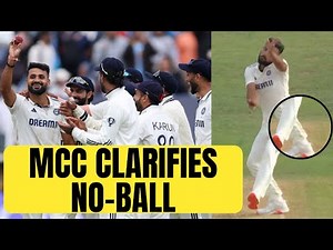 Akash Deep 'No-ball' incident in Edgbaston - MCC seals the debate |Sports Today