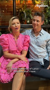 21K views · 351 reactions | Let's take a walk down Ramsay Street memory lane with Andrew Bibby and Jacinta Stapleton... | Neighbours UK | Facebook