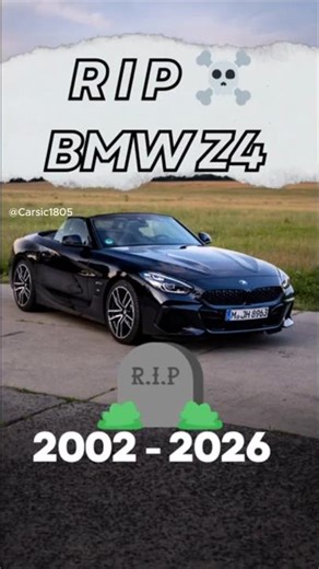BMW Killed the Z4 in 2026