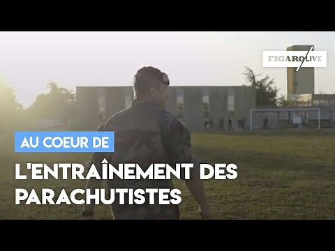 The *real* training of French paratroopers