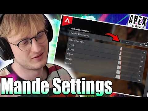 Mande Apex Settings 2025 - Sensitivity, Dpi, Keybinds, Video & Setup