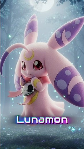 From Cute to Moon Queen! Dianamon's Evolution 🌙 #shorts #ai #digimon