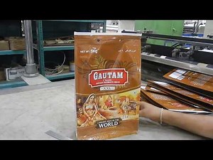 Uflex 3D-12 Pouch making Machine