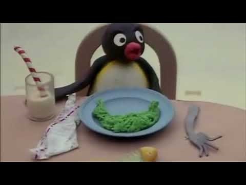 Funny Pingu Dinner Scene