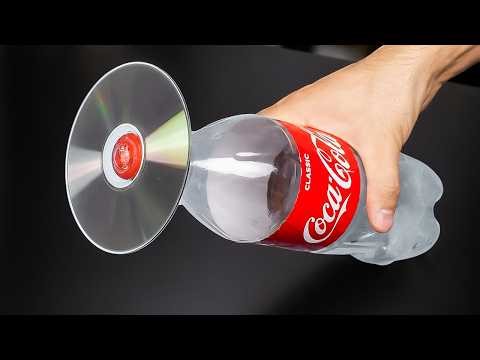 Attach Old CDs to a Plastic Bottle! Even Experts Can’t Explain This! | Creation Invention