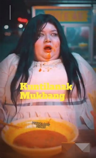 Mukbang with Mba Kunti #comedy #horror #humor