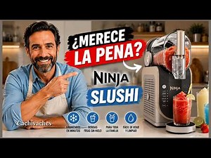 Ninja SLUSHi in Spanish: The best slush maker for home use? 🍧 Find out how it works!