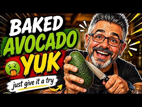 Baked Avocado "Yuk"