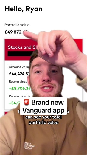 Brand New Vanguard UK App Overview