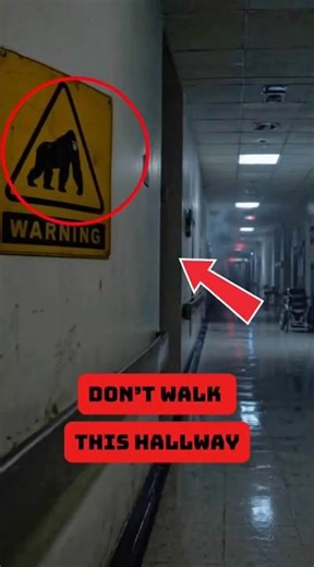 It Was Standing at the End of the Hallway… Then It Got Closer #shorts