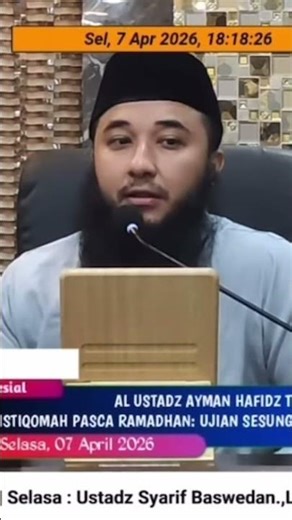 Jalur VIP Surga! Jamaah Salah Tebak Kuota 😅 - Ayman Hafid Thalib #Shorts