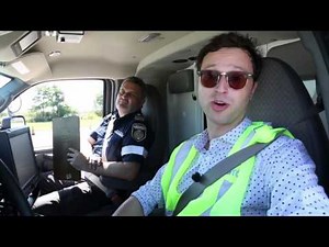 Daniel Otis takes the ambulance driver test
