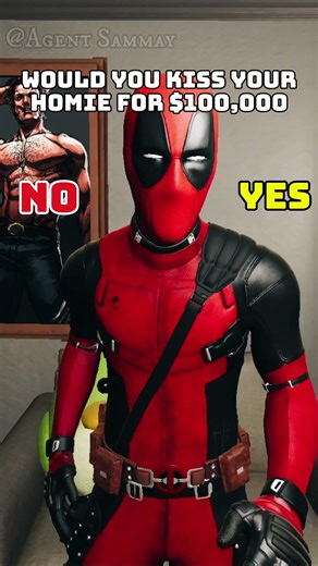 3 in 1 #shorts #deadpool #animation #compilation