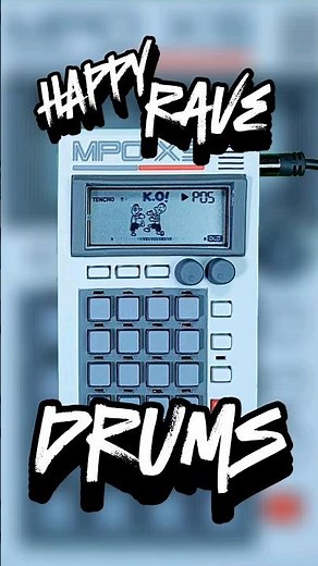PO-33 Kit: Happy Rave Drums🥁 (Sliceable Audio Samples for Pocket Operator PO-133 & PO-33)