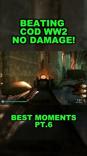 COD WW2 NO Damage! Best MOMENTS! PT.6 #gaming