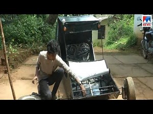 സ്കൂട്ടർ എഞ്ചിനും ഓട്ടോ ടയറും ചേർത്തു; ഇത് ജൂഡിന്റെ വണ്ടി; കയ്യടി |Wayanad - Jude Thadevus - vehicle