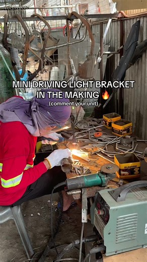 MINI DRIVING LIGHT BRACKET 🔧🏍️ IN THE MAKING 🔥 Custom fabrication in progress. Built strong. Built clean. 💪 👇 Comment your unit, mga boss! Tan-awon nato kung pwede nato himuan ug bracket. 📍 Gusa, National Highway, unahan sa overpass – CDO #EfuseMotorworks #EfuseStainlessSteelFabrication #MDLBracket #fyp #CDO